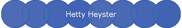 Hetty Heyster